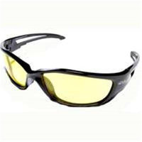 Wolf Peak International SW112 Safety Glass Black/Yellow Lens Dakura Series - Each