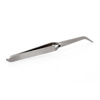 Bundle Monster BMC Angle Tipped C Curve Acrylic Manicure Nail Polish Art Pincher Tweezers Tool