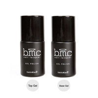 Bundle Monster BMC UV/LED Gel Nail Art Lacquer Polish Top and Base Coat Manicure Essentials Set