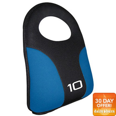 CAP Barbell 10 lb Soft Kettlebell, Blue