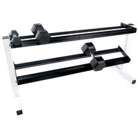 CAP Barbell 50 in. Two Tier Dumbbell Rack