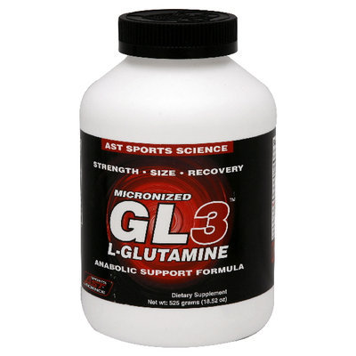 AST Sports Science - Micronized GL3 L-Glutamine Powder - 525 Grams
