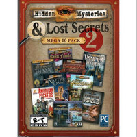 Encore Software HIDDEN MYSTERIES & LOST SECRETS Volume 2 Hidden Object MEGA 10 PACK