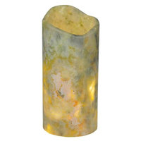 Meyda Tiffany 121495 Jadestone Light Green Uneven Top Candle Cover