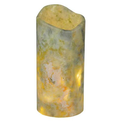 Meyda Tiffany 121495 Jadestone Light Green Uneven Top Candle Cover