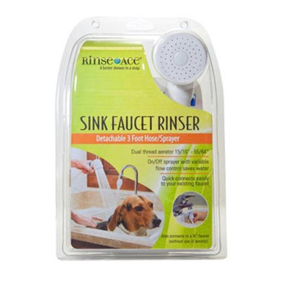 Rinse Ace Sink Faucet Rinser with Detachable 3 Hose
