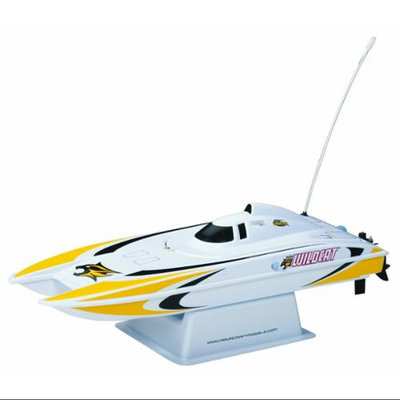 Hobbico Mini Wildcat Catamaran RTR Boat Multi-Colored