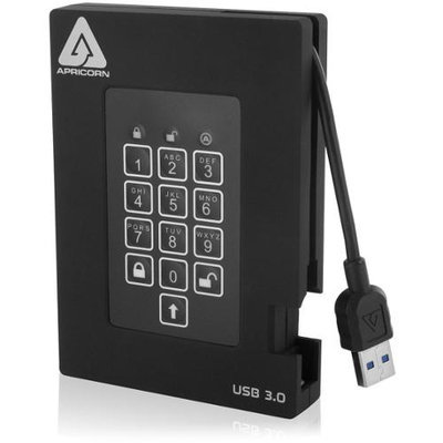 IGRMRW2996 - Apricorn Aegis Padlock A25-3PL256-1000F 1TB External Hard Drive