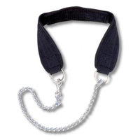 TKO 108E-BK Synthetic Dip Belt Calf Raise Belt Black