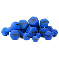 TKO Neoprene Dumbbell Blue 12 Lbs