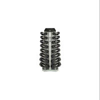 8 Pair Vertical Dumbbell Rack (Silver Metallic) from TKO Sports