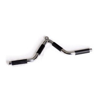 TKO Sports 820TVB - Multi Purpose 'V' Chrome Bar with Polyurethane Rou