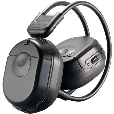 POWER ACOUSTIK HP-10S FOLDABLE SINGLE CHANNEL IR WIRELESS HEADPHONES