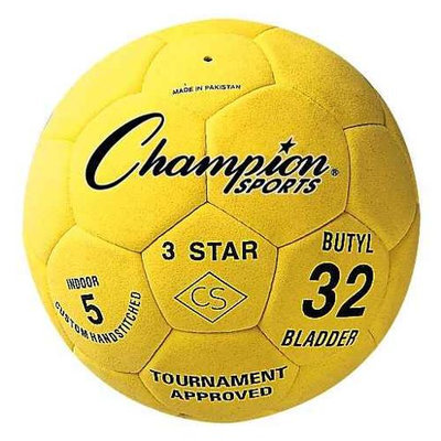 Champion Sports 3-Star Size 5 Indoor Soccer Ball