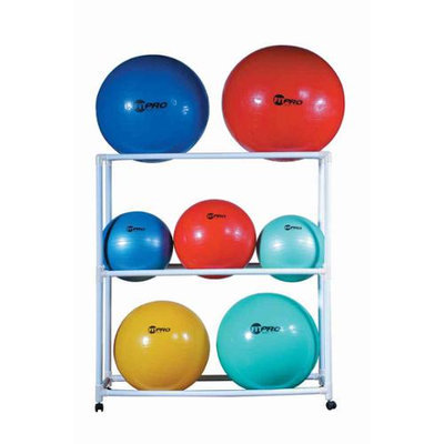Champion Sports Exercise Ball Storage Cart