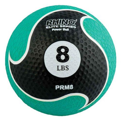 Champion Sports 8lb Medicine Ball with Textured Surface