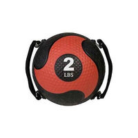 Champion Sports 2lb Textured Medicine Ball - Red