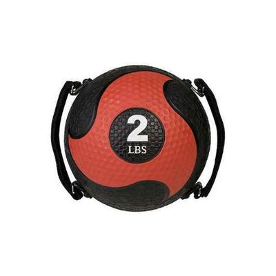 Champion Sports 2lb Textured Medicine Ball - Red