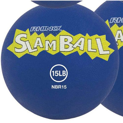 15 lb. Rhino® Slam Medicine Ball