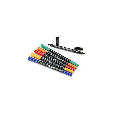 Tsukineko PF-6-10000 Fabrico Dual-Tip Markers 6/Pkg