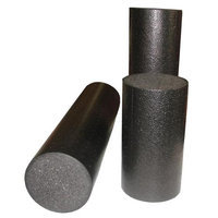 Aeromat 33863 17 in. Elite High Density Foam Roller Firm- Black