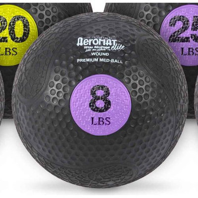 Aeromats Extreme Elite Medicine Ball in Purple