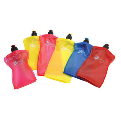 Zenergy 0.75 Ltr Foldable Reusable Bottles Color: Red