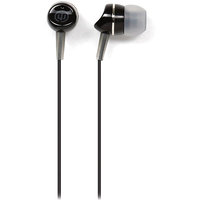 Wicked Audio WI-1900 Metallics Earbuds, Black