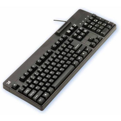 Interlink Smk-link Taa Compliant USB Computer Keyboard With Smart Card Reader - Cable Connectivity - USB Interface - 104 Key - Compatible With Computer - Qwerty Keys Layout - Membrane (vp3800-taa)