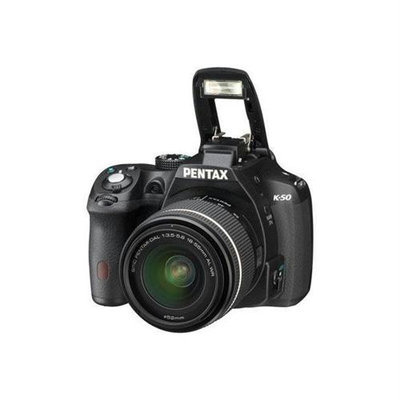 Pentax K50 16MP Dig Cam 18 55 Bun Bk