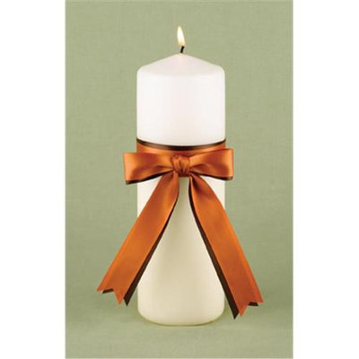 Hortense B. Hewitt 29188 Ivory Customized with 2 Colors Unity Candle
