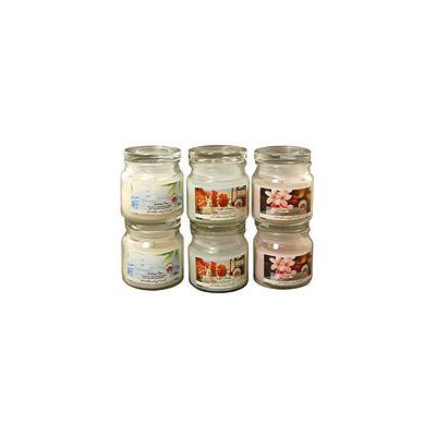 LumaBase 6-piece Fresh Collection 2.5-oz. Jar Candle Set
