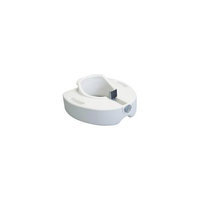 Lumex Locking Raised Toilet Seat Without Armrests, Retail Packaging, 3/Cs