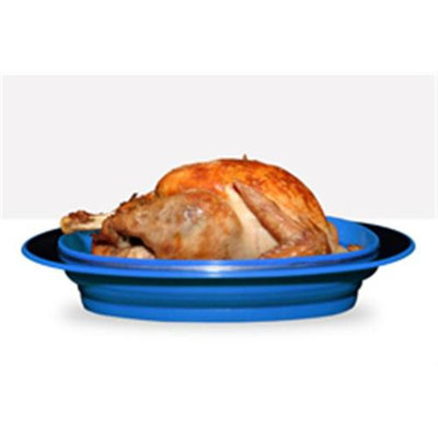 FoldTuk Kitchenware RSTRBU Collapsible Roaster - Blue