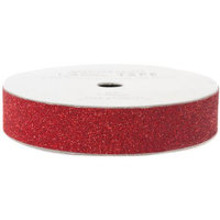 American Crafts Glitter Paper Tape 3yd-Rouge .625