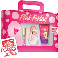 Nicki Minaj Pink Friday Fragrance Gift Set Plus Bonus Celebrity Photo Filter & Audio, 3 pc