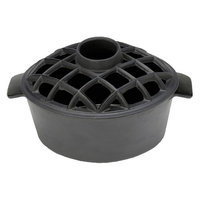Minuteman International 2.2 qt Enamel Steamer - Lattice Top