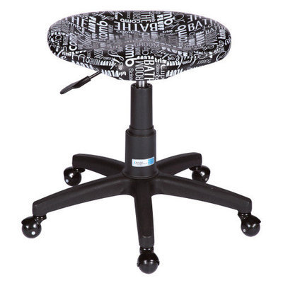 Pet Pals Tp529 17 Me Graffiti Print Contoured Grmg Stool Black S
