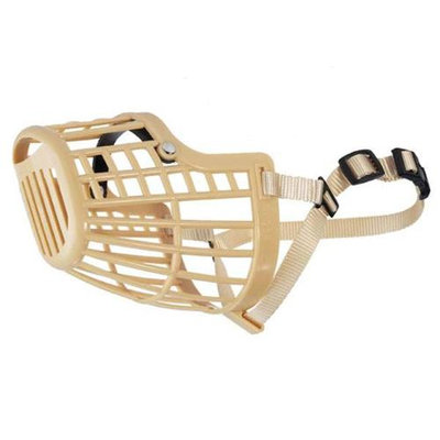 Guardian Gear Basket Dog Muzzle XL Beige