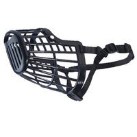 Guardian Gear Basket Dog Muzzle SM Black
