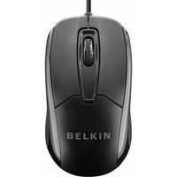 Belkin Mouse Optical Cable USB 800dpi Scroll Wheel 3BTN F5M010QBLK