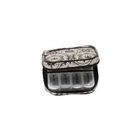 D.m. Merchandising DM Merchandising PB7GRE Womens 7-Day Pill Box Clutch Princess Grey