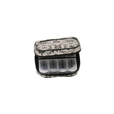 D.m. Merchandising DM Merchandising PB7GRE Womens 7-Day Pill Box Clutch Princess Grey