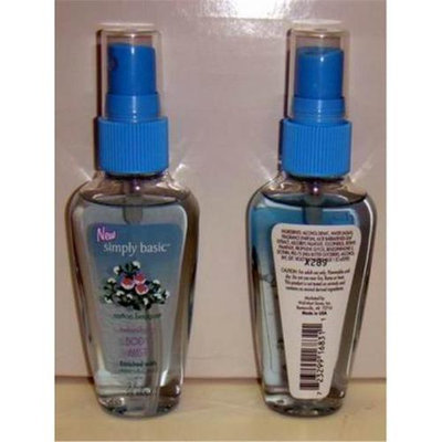 Bulk Buys Simply Basic Cotton Bouquet 2 Oz. Body Mist Spray - Case of 72