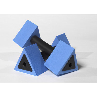AquaJogger Active-Bells Minimum Resistance Dumbbells, Blue