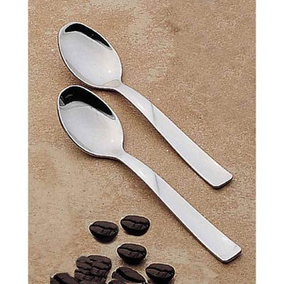 European Gift & Houseware 4.5 Inch Long Stainless Steel Espresso Spoons - Set of 12