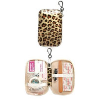 Taylor Gifts Gold Leopard Personal First Aid Emergency Kit