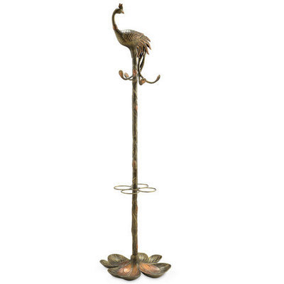 SPI Home 33845 Peacock Coat and Umbrella Rack