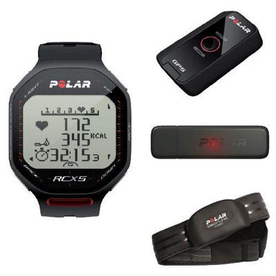 Polar RCX5 G5 Heart Rate Monitor (Black)