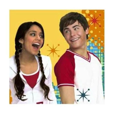 DDI 540022 High School Musical Beverage Napkins Case Of 4